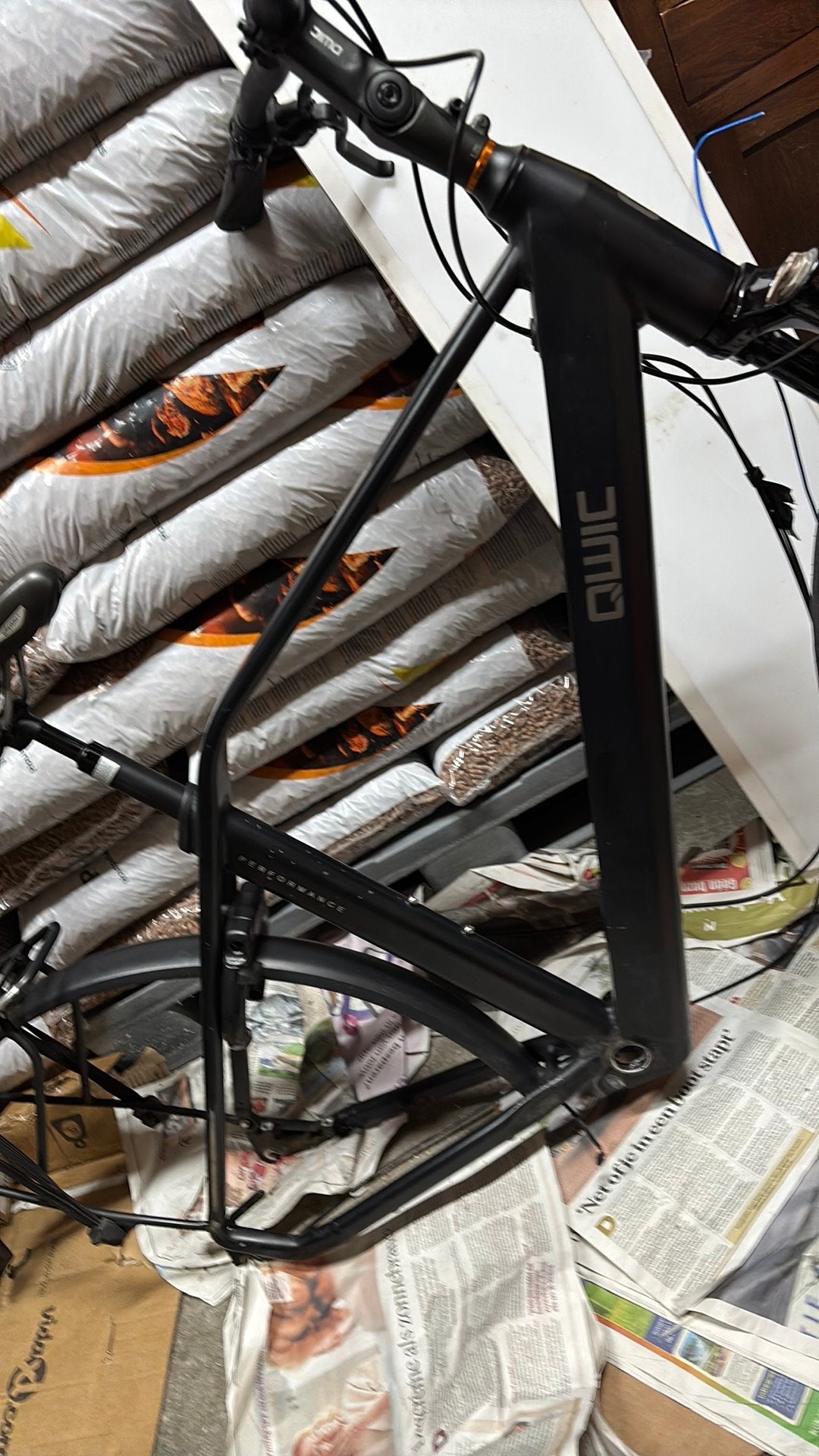 Kaal frame qwik rd11, Ophalen, Gebruikt