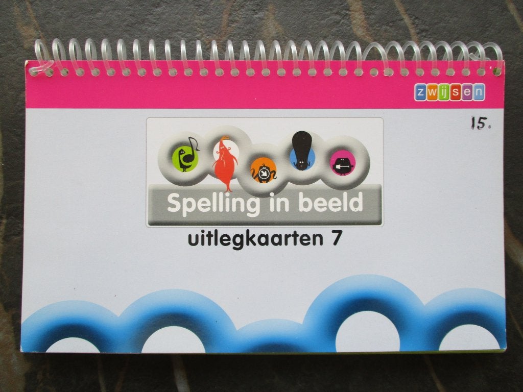Spelling in beeld ringboekje Groep 7 Zwijsen uitlegkaarten, Ophalen of Verzenden, Zo goed als nieuw, Zwijsen
