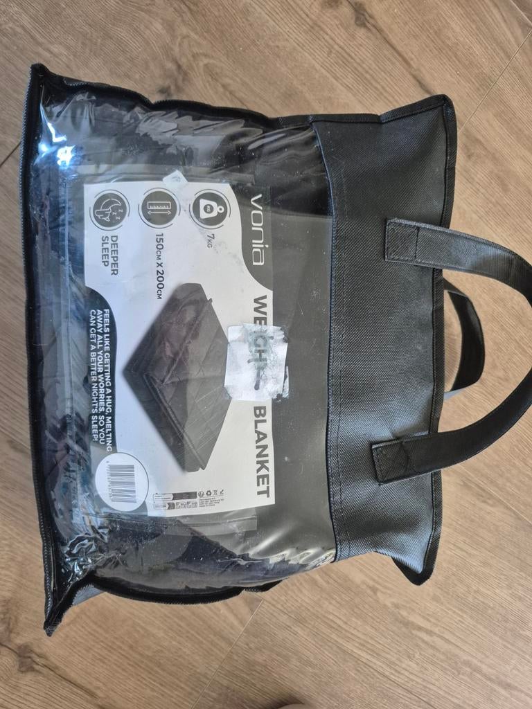 Verzwaringsdeken 7 kg, Eenpersoons, Nieuw, Ophalen of Verzenden, Deken of Dekbed