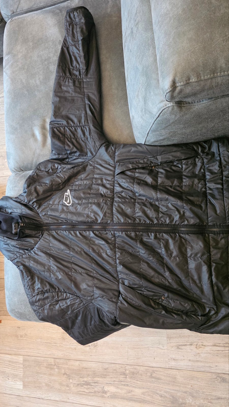 Nike Heren Winterjas/Tussenjas - Maat XL, Zwart, Nike, Maat 56/58 (XL), Ophalen of Verzenden
