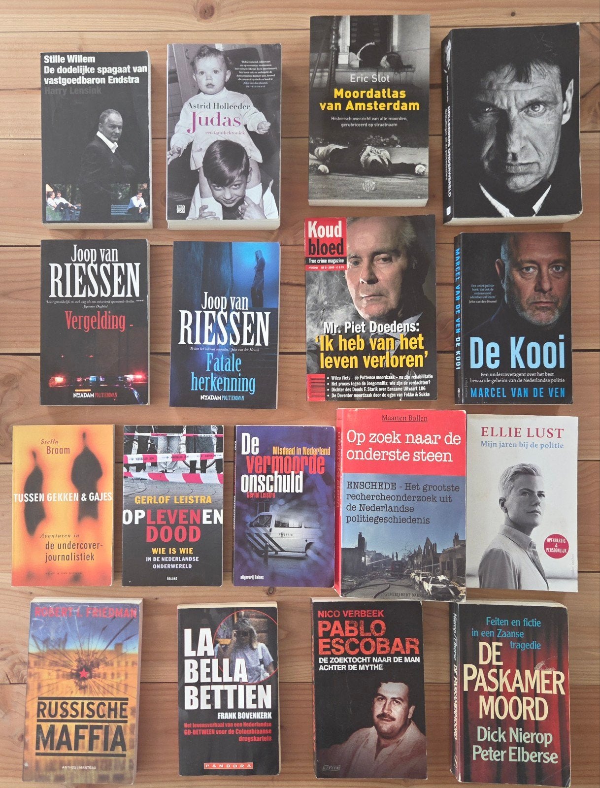 COLLECTIE TRUE CRIME NL & 020, Boeken, Ophalen of Verzenden, Gelezen, Diverse auteurs