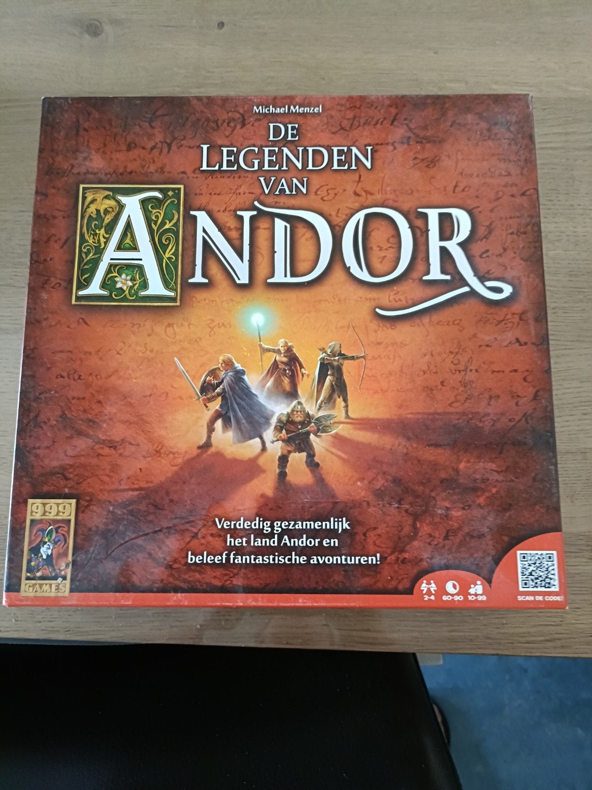 De Legenden van Andor - Strategisch Avonturen Bordspel, Een of twee spelers, Ophalen of Verzenden, Zo goed als nieuw, 999 Games