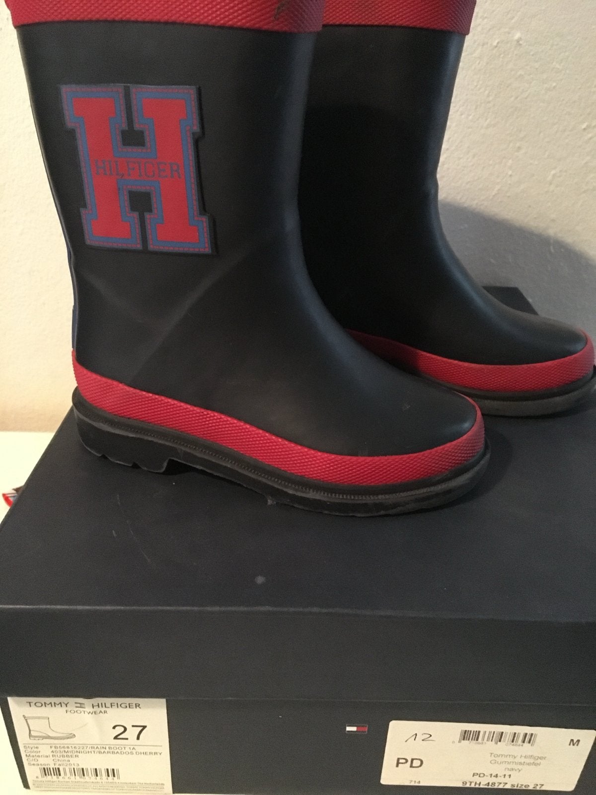 Tommy Hilfiger laarzen maat 27, Ophalen of Verzenden, Nieuw, Jongen of Meisje, Laarzen