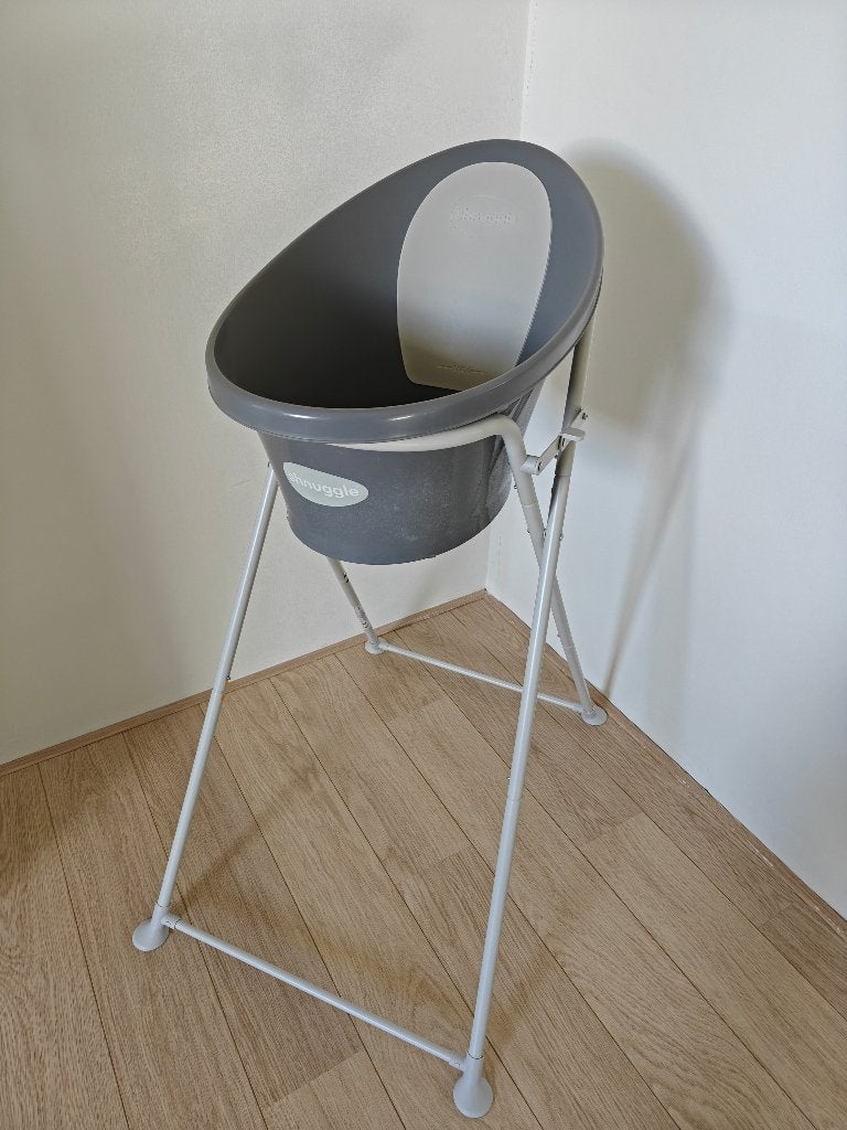 Shnuggle Baby Badje met standaard, Zo goed als nieuw, Badje, Standaard, Ophalen