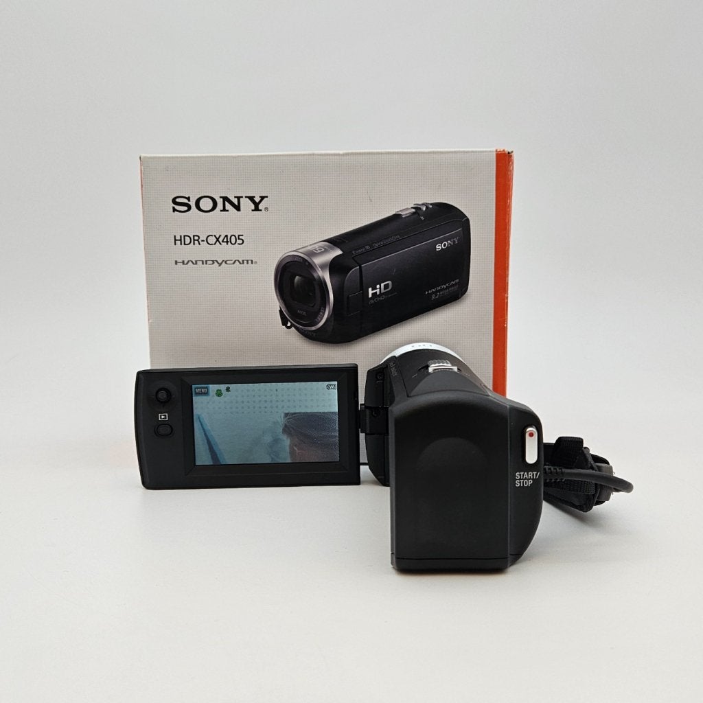 Sony HDR-CX405 HD Handycam Compleet in Zeer Nette Staat, Audio, Tv en Foto, Videocamera's Digitaal, Sony, Zo goed als nieuw, Support@sony.com