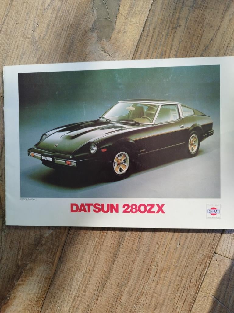 Datsun 280ZX brochure uit 1983, Zo goed als nieuw, Overige merken, Datsun, Ophalen of Verzenden