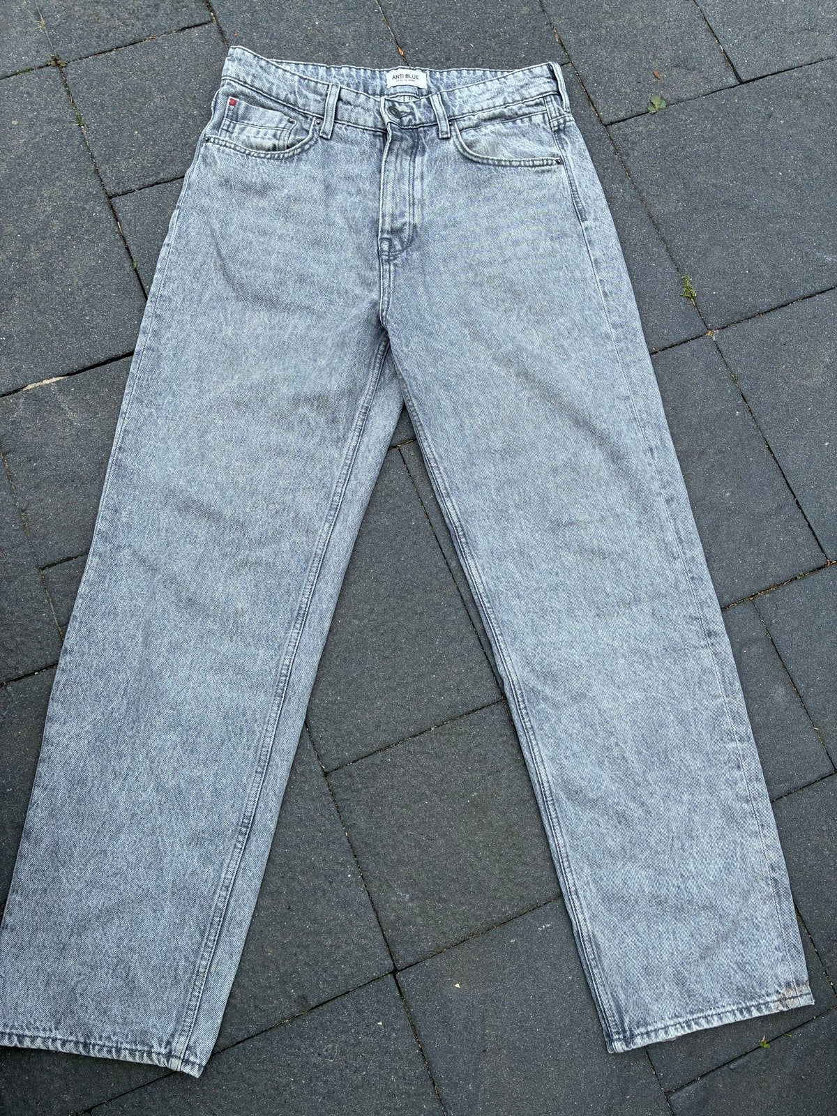 ANTI BLUE Bob Loose Fit Jeans W32/L32 - Grijs, Ophalen of Verzenden, Zo goed als nieuw, Grijs, W30 - W32 (confectie 38/40)