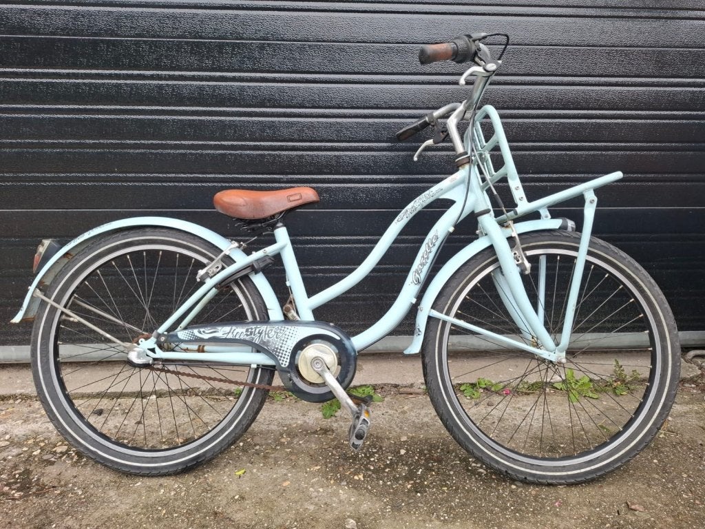 Gazelle 24 inch meisjesfiets met 3 versnellingen, Terugtraprem, 24 inch, Versnellingen, Niet ingevuld
