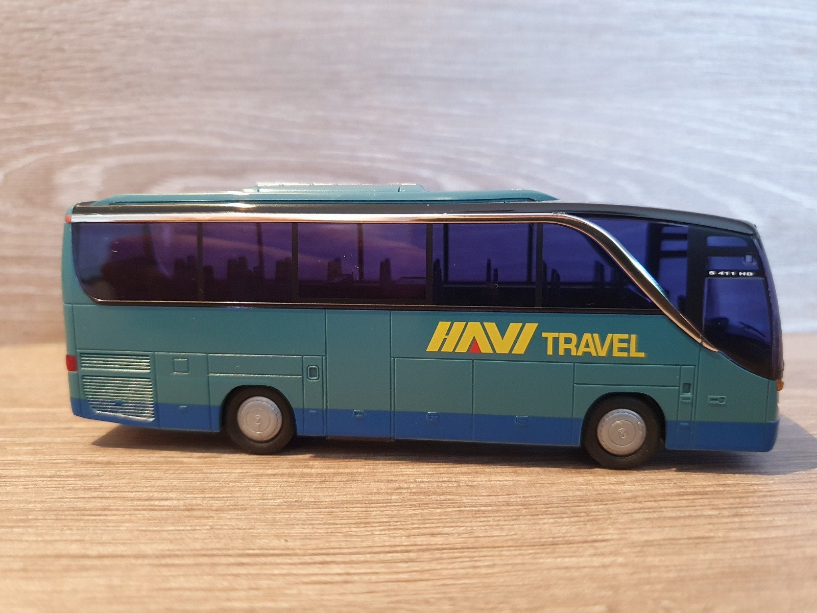 AWM Setra S411 HD Havi Travel bus 1:87, Ophalen of Verzenden, Nieuw, Bus of Vrachtwagen, AWM