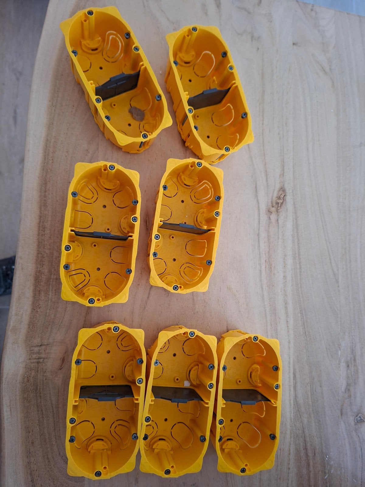 7x Legrand Batibox hollewand inbouwdoos 2-voudig, Ophalen of Verzenden