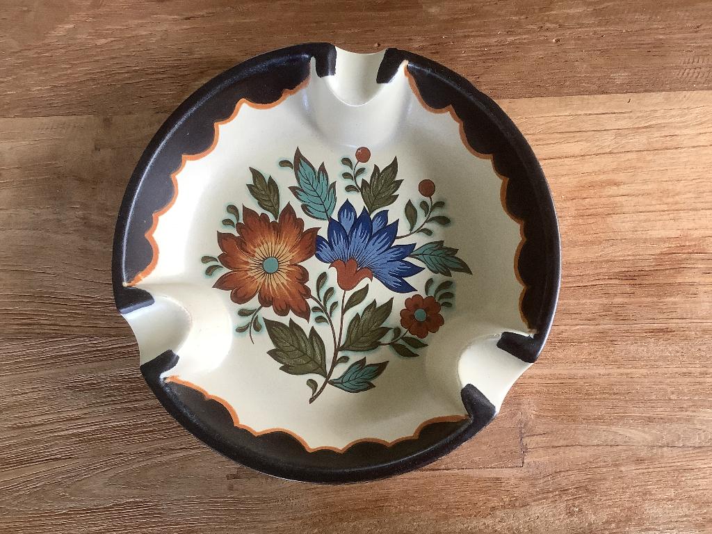 Gouda plateel asbak, Ophalen of Verzenden