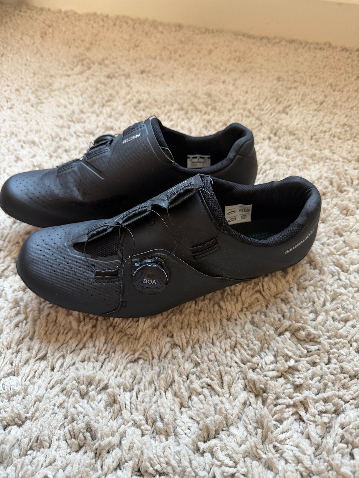 Shimano RC3 racefiets schoenen - Maat 43 ( net te klein), Overige merken, Gebruikt, Aluminium, Overige maten