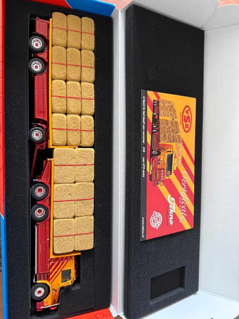 Tekno - Scania VSB, Ophalen of Verzenden, Zo goed als nieuw, Bus of Vrachtwagen, Tekno
