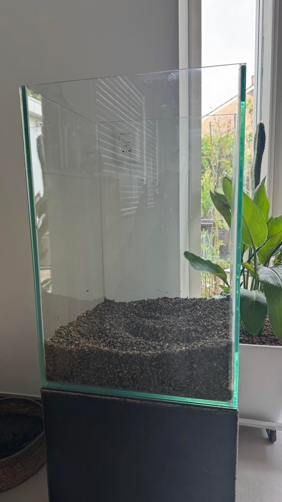 Aquarium 40x40 en 60 hoog, Dieren en Toebehoren, Ophalen, Leeg aquarium