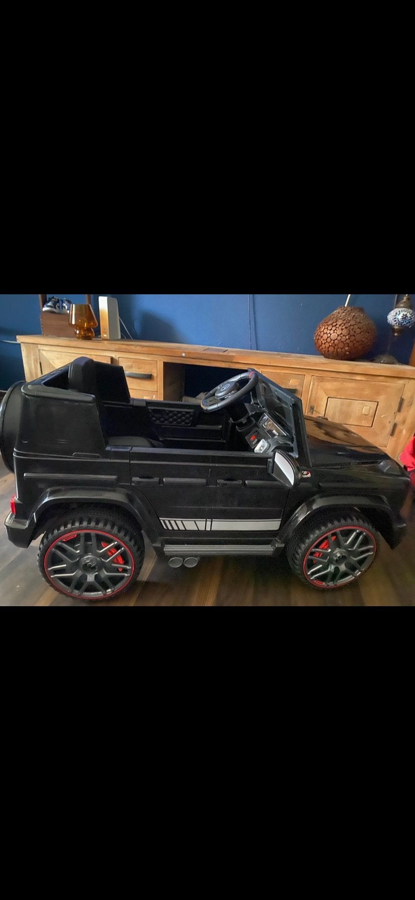 Mercedes G-Klasse elektrische kinderauto, Kinderen en Baby's, Gebruikt