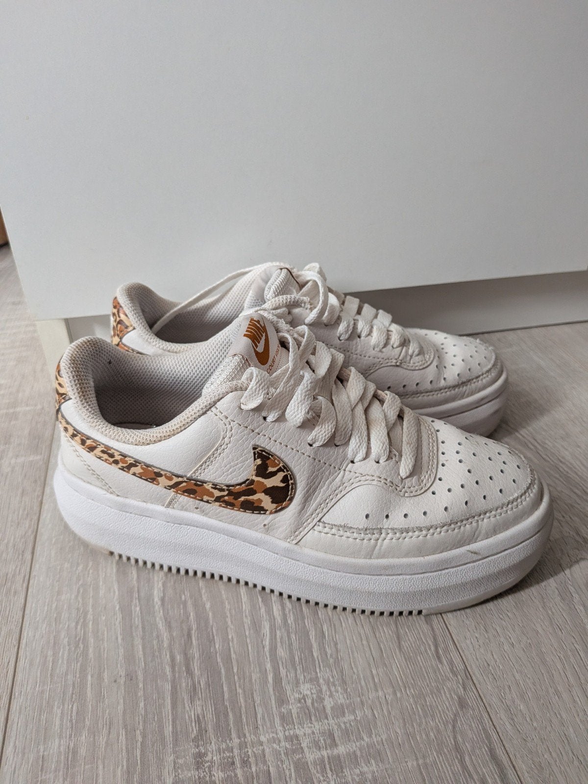 Witte Nike Court Vision Alta Platform Sneakers, Ophalen, Wit, Nike, Sneakers of Gympen