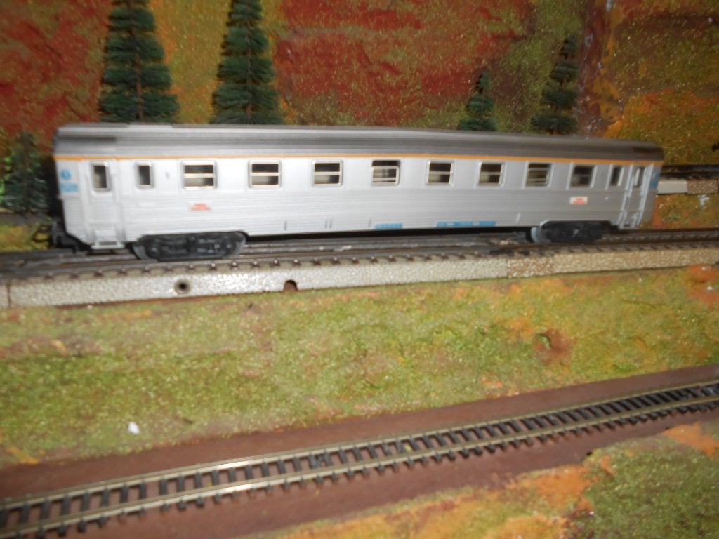 Märklin 4050, Frankrijk personenrijtuig 1e klasse INOX, Wisselstroom, Verzenden, Wagon, Zo goed als nieuw