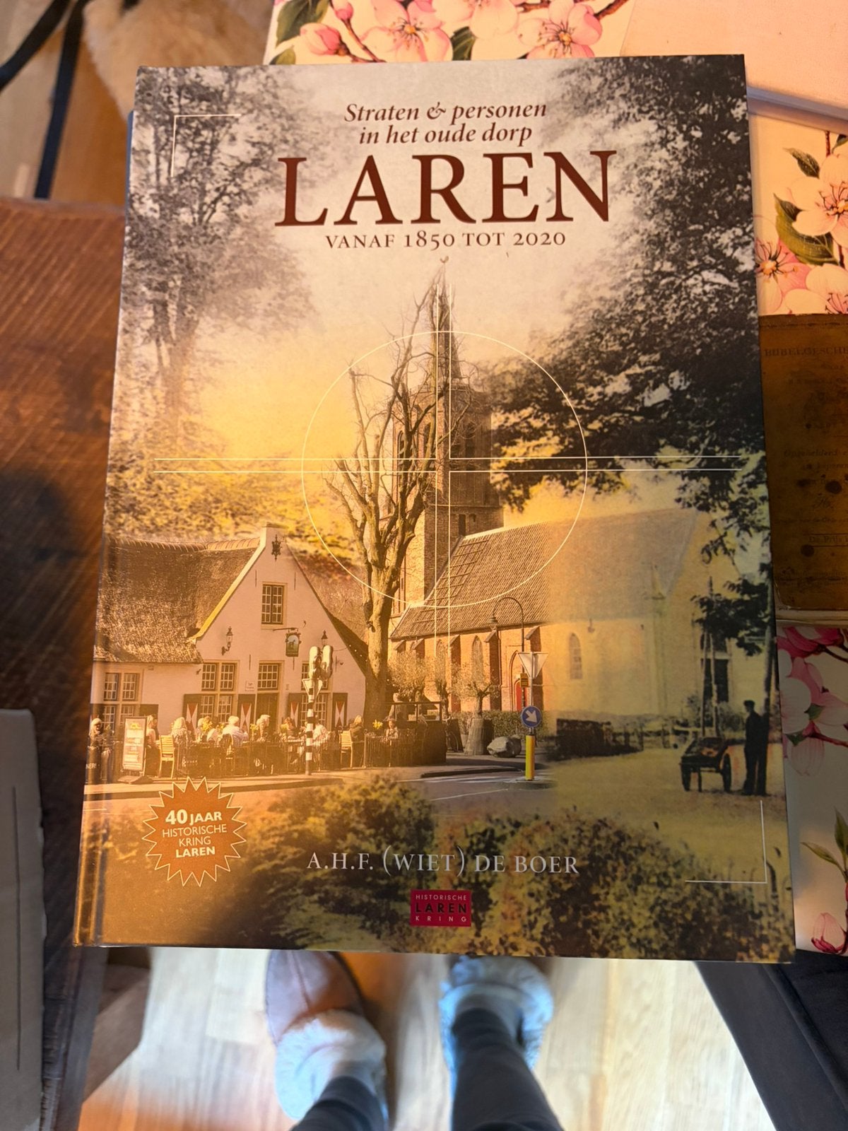 Straten en personen in het oude dorp Laren, Boeken, Ophalen of Verzenden, Nieuw