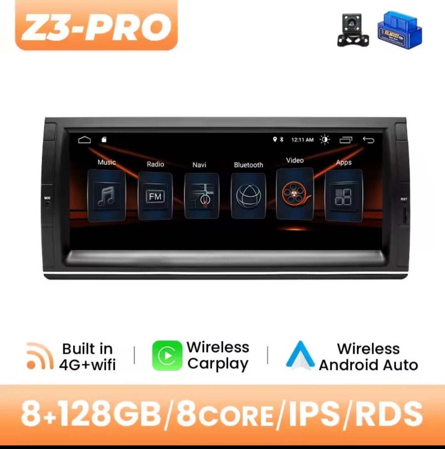 Z3-PRO Autoradio voor BMW E39 E53 E53 M5 -, Ophalen of Verzenden, Nieuw