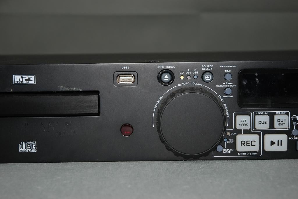JB Systems 19 inch cd/usb speler recorder USB 1.1. REC, Gebruikt, ., Drums of Percussie, Ophalen of Verzenden