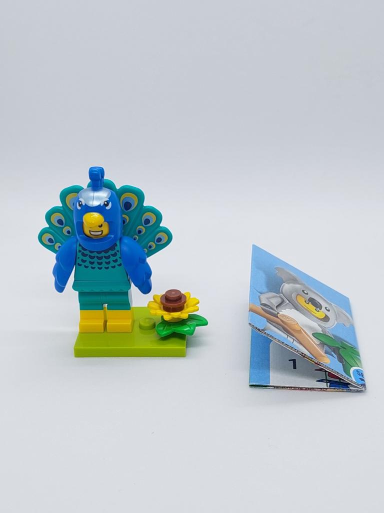 LEGO cmf - Pauwpak-fan - serie 28 nr 1, Kinderen en Baby's, Speelgoed | Duplo en Lego, Lego, Nieuw, Ophalen of Verzenden, Minifiguren serie