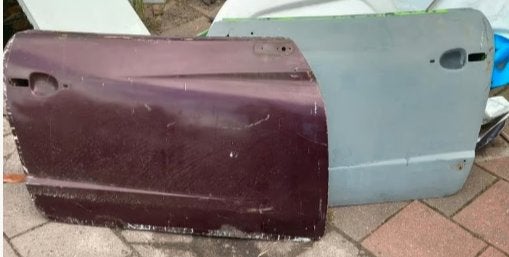 vw karmann ghia portier, deur, Ophalen, Gebruikt, Oldtimer onderdelen