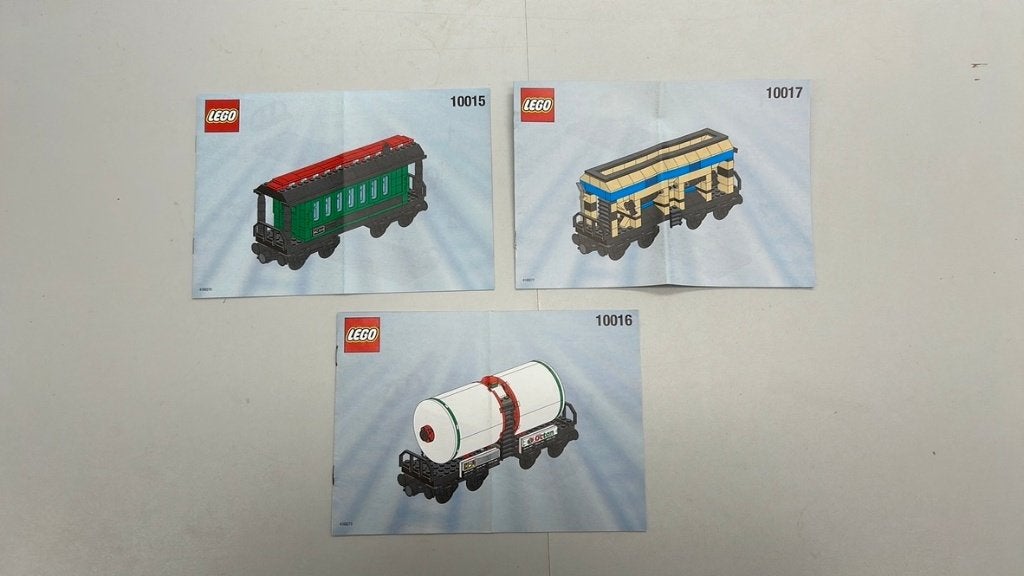 SB2310 Lego trein boekje 10015, 10016, 10017, Ophalen of Verzenden, Zo goed als nieuw