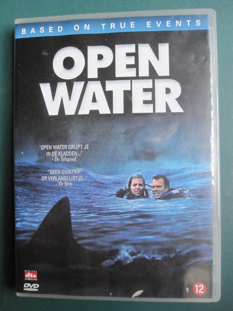 Open Water (2003), Cd's en Dvd's, Dvd's | Actie, Zo goed als nieuw, Actiethriller, Vanaf 12 jaar, Ophalen of Verzenden