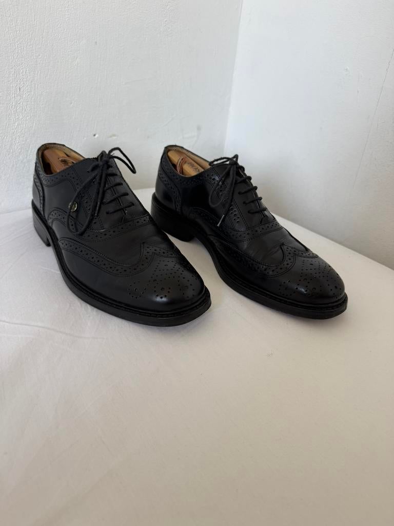 McGregor derby schoenen, Zwart, Ophalen of Verzenden, Zo goed als nieuw, Veterschoenen