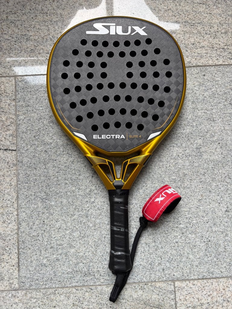 Siux Electra Elite 4, Sport en Fitness, Padel, Ophalen, Zo goed als nieuw, Padelracket