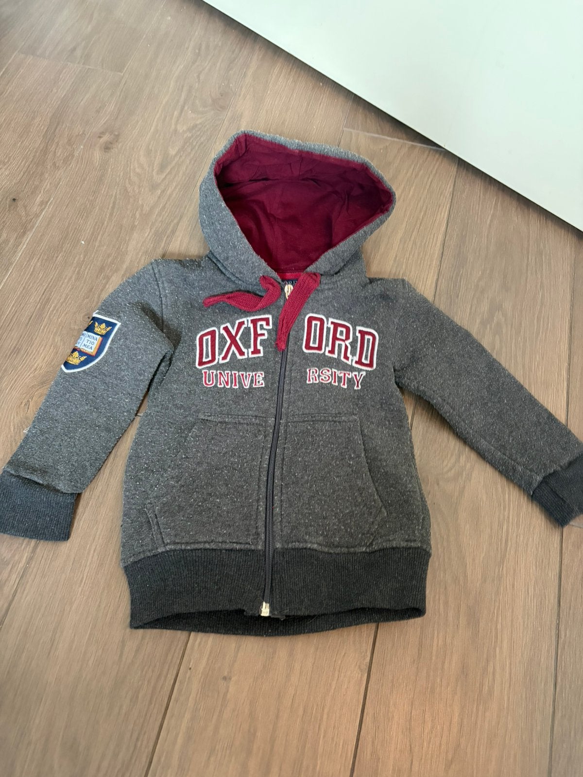 Oxford University vest maat 86, Ophalen of Verzenden, Zo goed als nieuw, Jongetje of Meisje, Truitje of Vestje