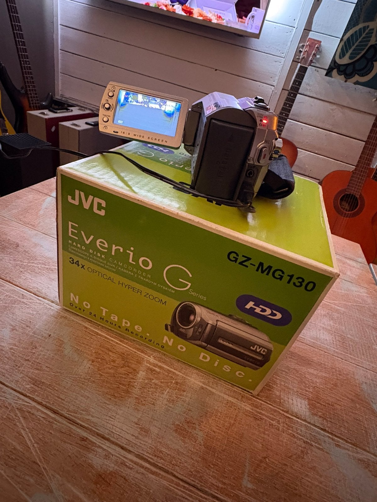JVC Everio HDD Digitale Camera, Harde schijf, JVC, 20x of meer, Ophalen of Verzenden