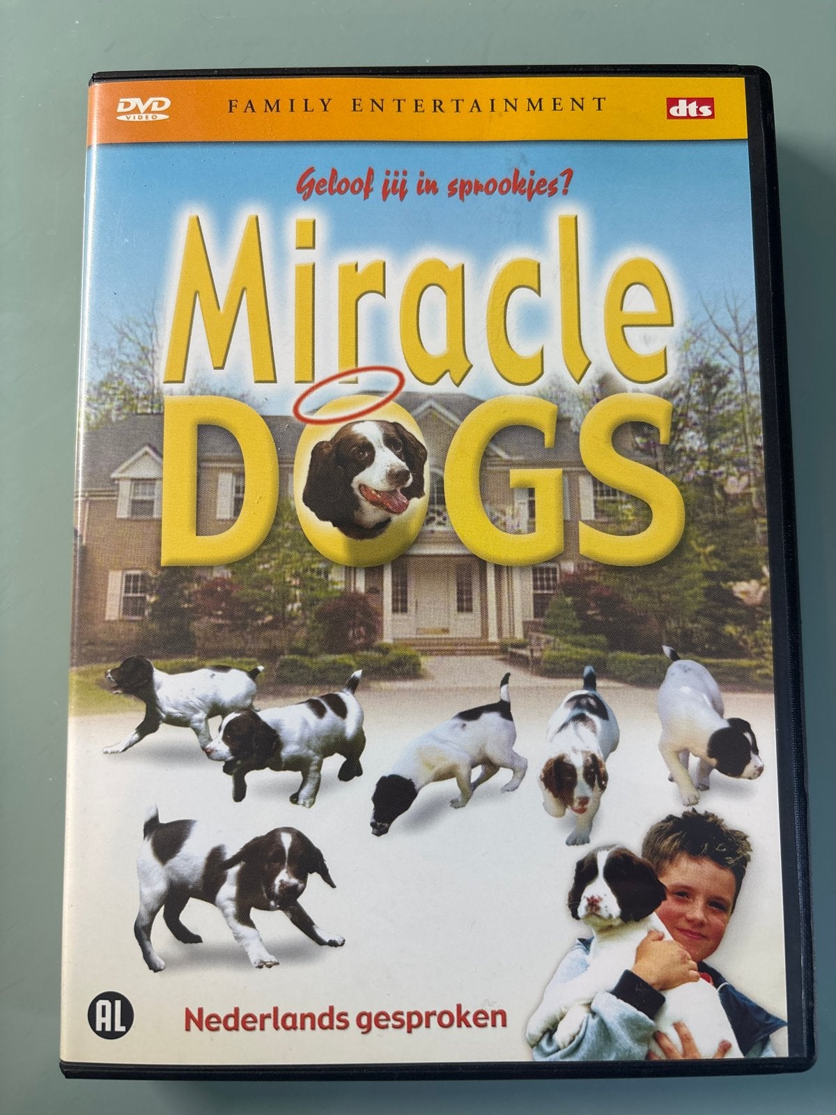 Miracle Dogs DVD - Nederlands gesproken, Gebruikt, Alle leeftijden, Familie, Film