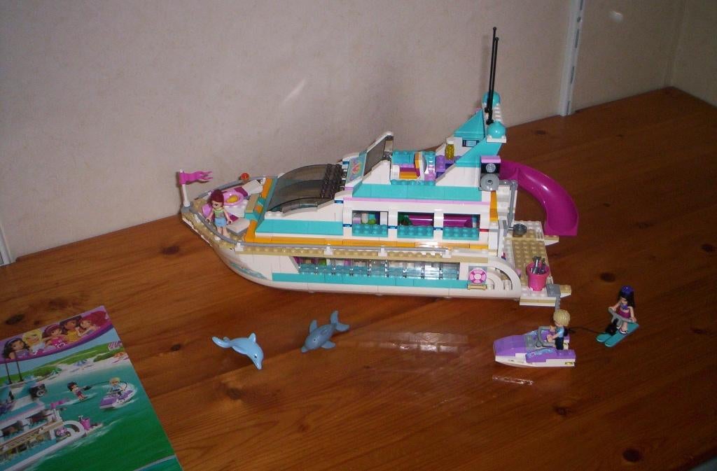 lego Friends Dolfijn cruiser 41015, Kinderen en Baby's, Speelgoed | Duplo en Lego, Ophalen of Verzenden, Zo goed als nieuw
