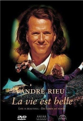 MUZIEKFILM DVD; ANDRÉ RIEU “La Vie Est Belle”., Engels, Alle leeftijden, Nederlands, Ophalen of Verzenden