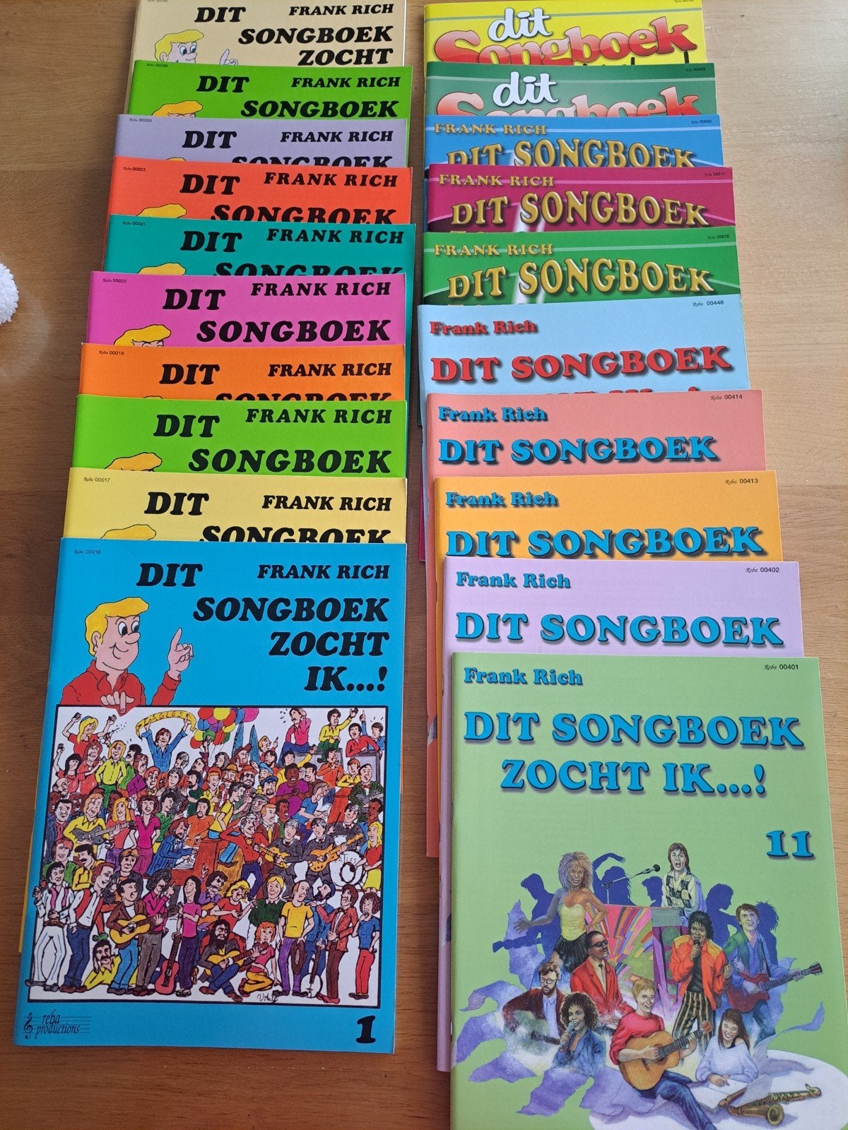 Frank Rich - Dit Songboek Zocht Ik...! (Complete Serie), Ophalen of Verzenden, Gitaar, Populair, Nieuw
