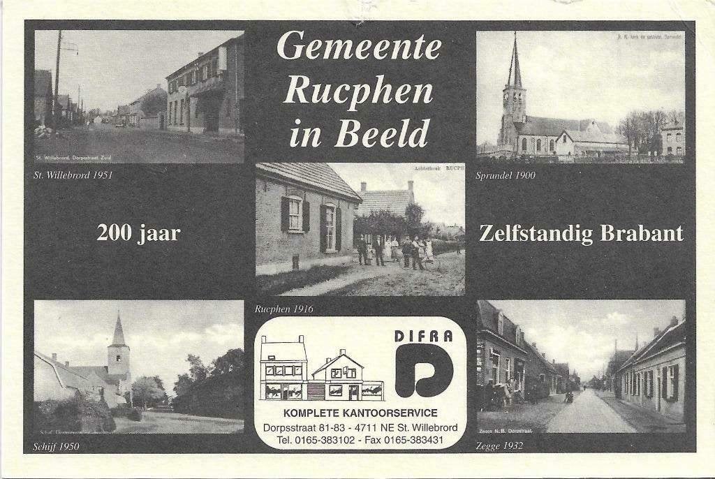 AK Rucphen - Gemeente Ruckphen in Beeld, Verzenden, 1960 tot 1980, Ongelopen, Noord-Brabant