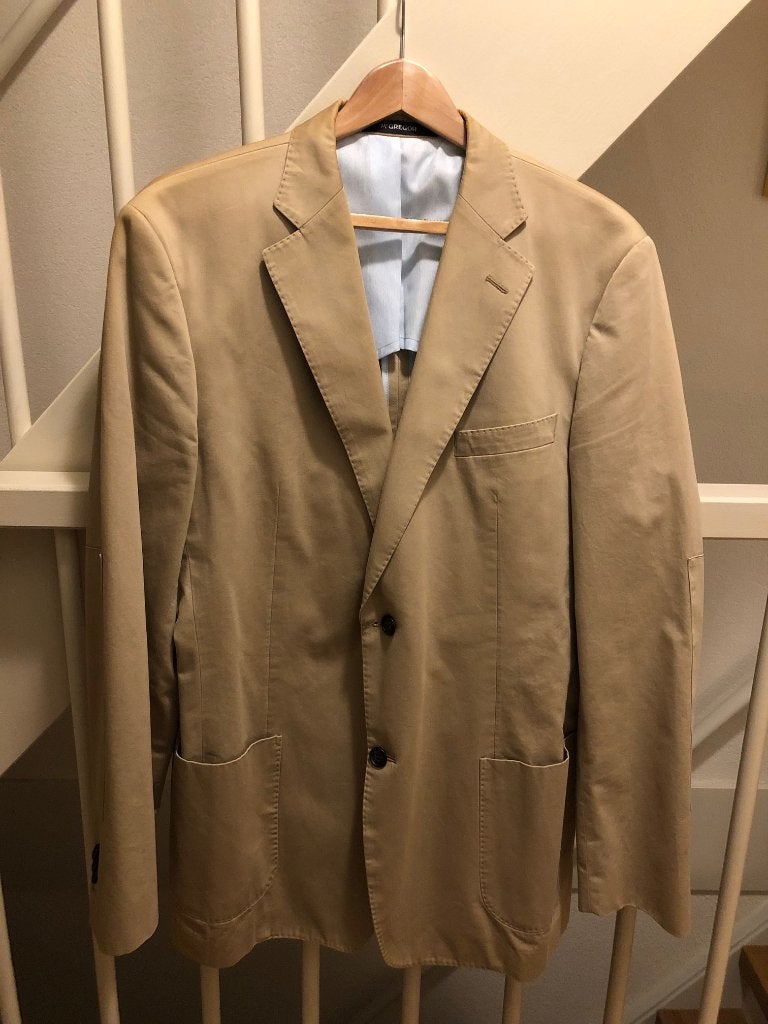 heren colbert maat 51, McGregor, Beige, Overige maten, Ophalen of Verzenden