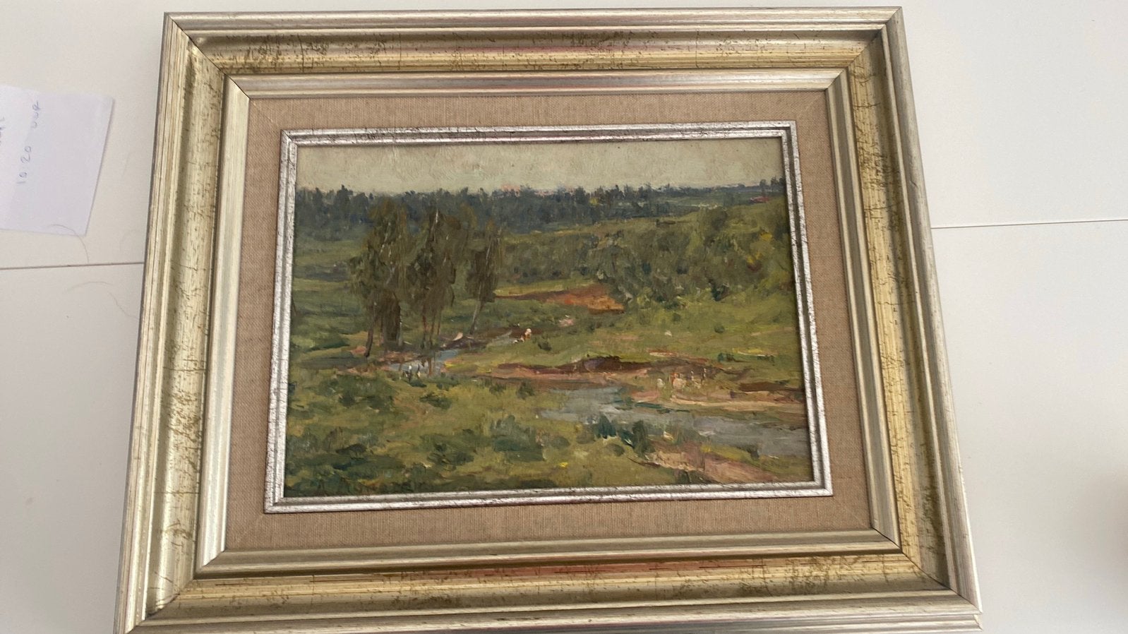 Russisch landschap., Ophalen