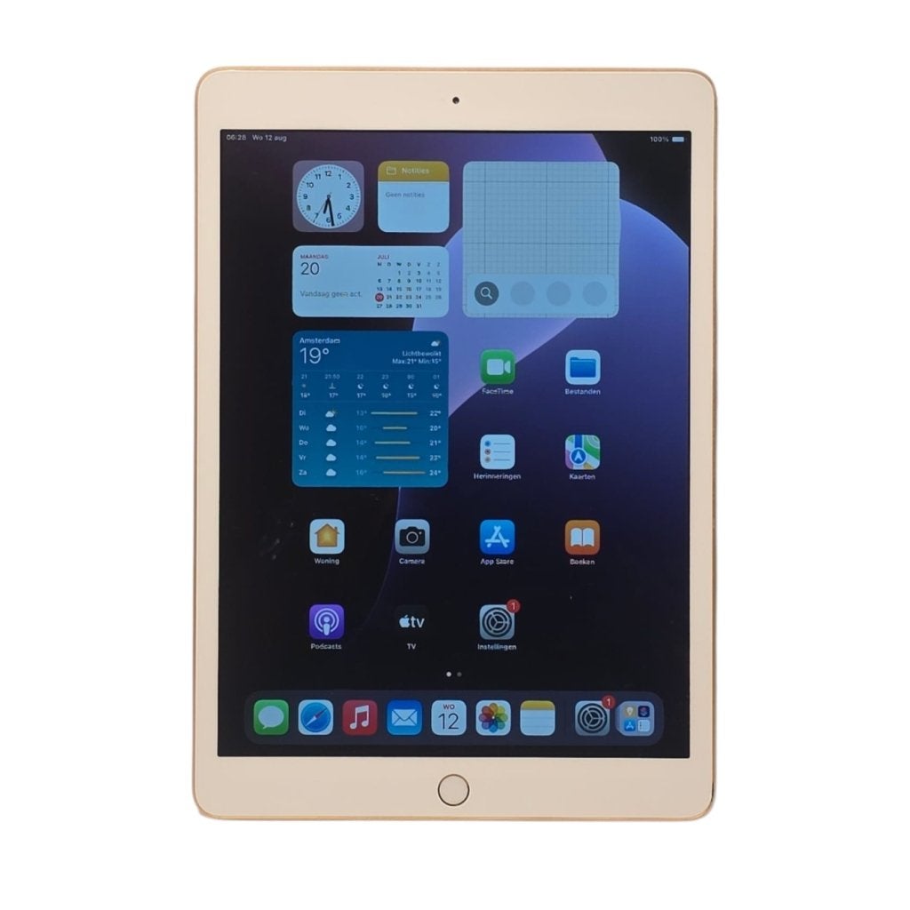 iPad 7e Gen 2019 128GB WiFi Gold | Nette Staat, Apple, Gebruikt, Support@apple.com, One Apple Park Way
Cupertino, CA 95014
United States