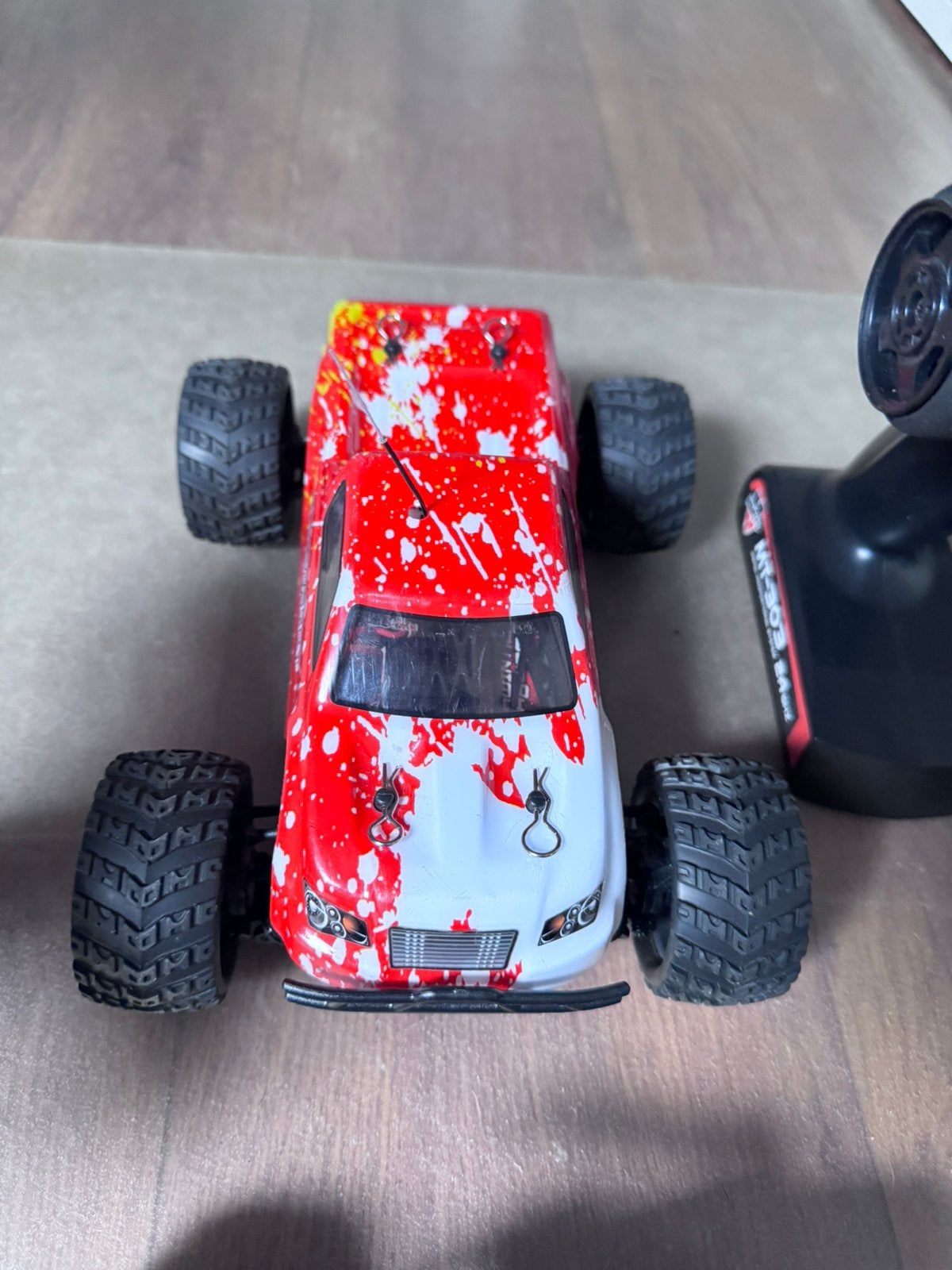 4x Himoto Mastodon 1/18 4WD RTR RC auto, Elektro, Auto offroad, Ophalen of Verzenden, Zo goed als nieuw