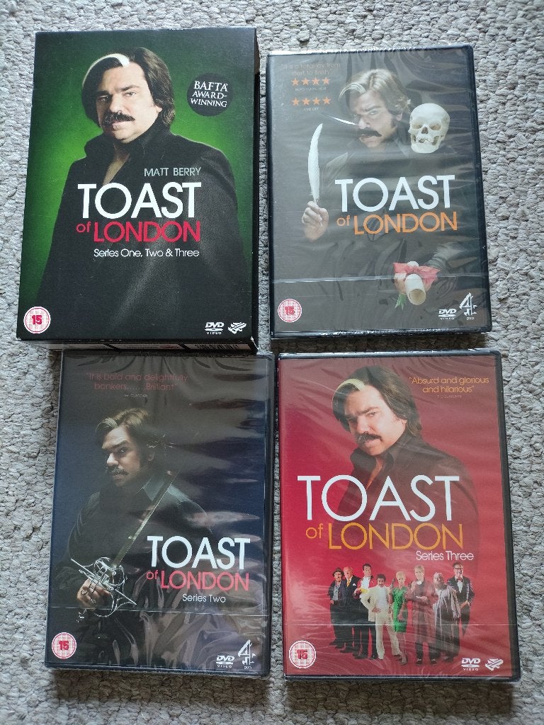 Toast of London Series One, Two & Three gesealed!, Alle leeftijden, Ophalen of Verzenden, Nieuw in verpakking, Engels