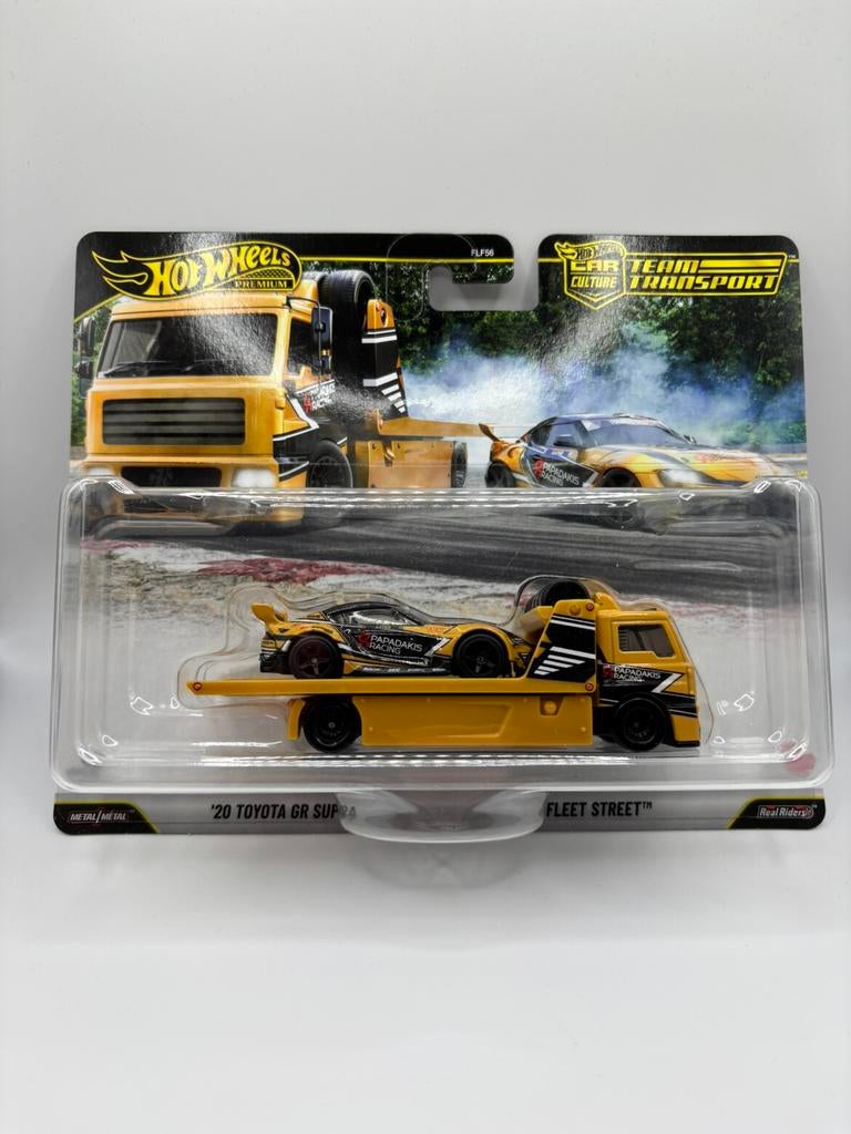Hot wheels Team transport toyota supra, Hobby en Vrije tijd, Modelauto's | Overige schalen, Ophalen of Verzenden, Zo goed als nieuw