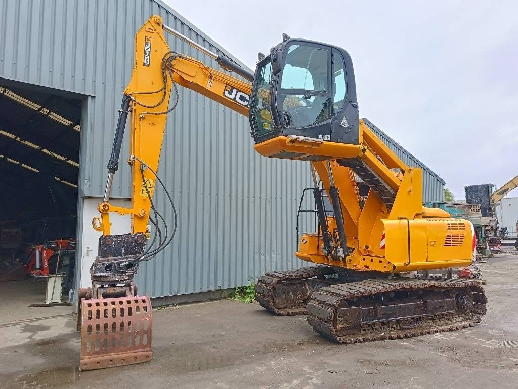 JCB JS160HR tracked waste industry handler umsalgbagge, Kraan