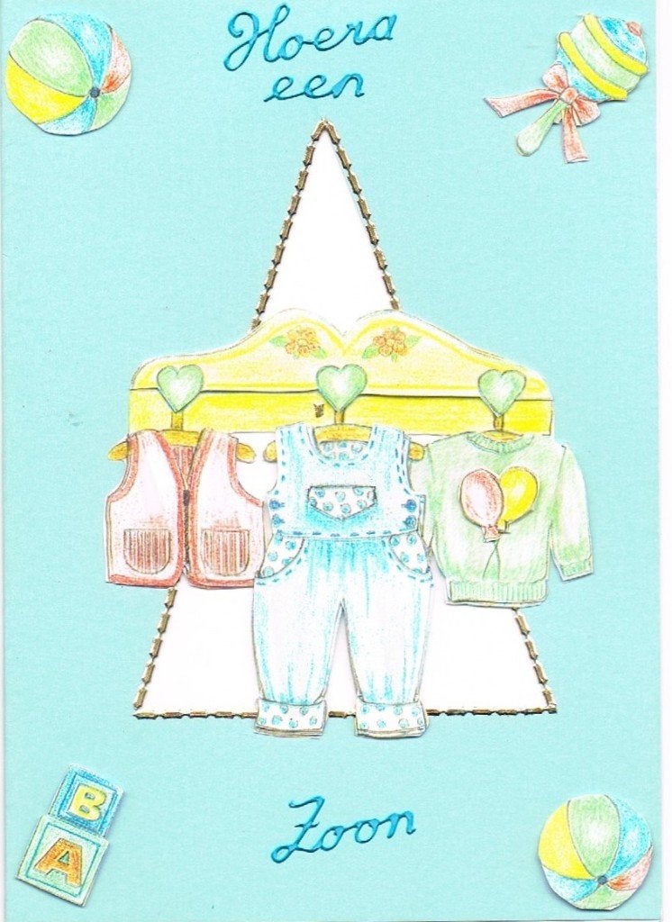 baby kaart zoon, Ophalen of Verzenden, Nieuw, Kind