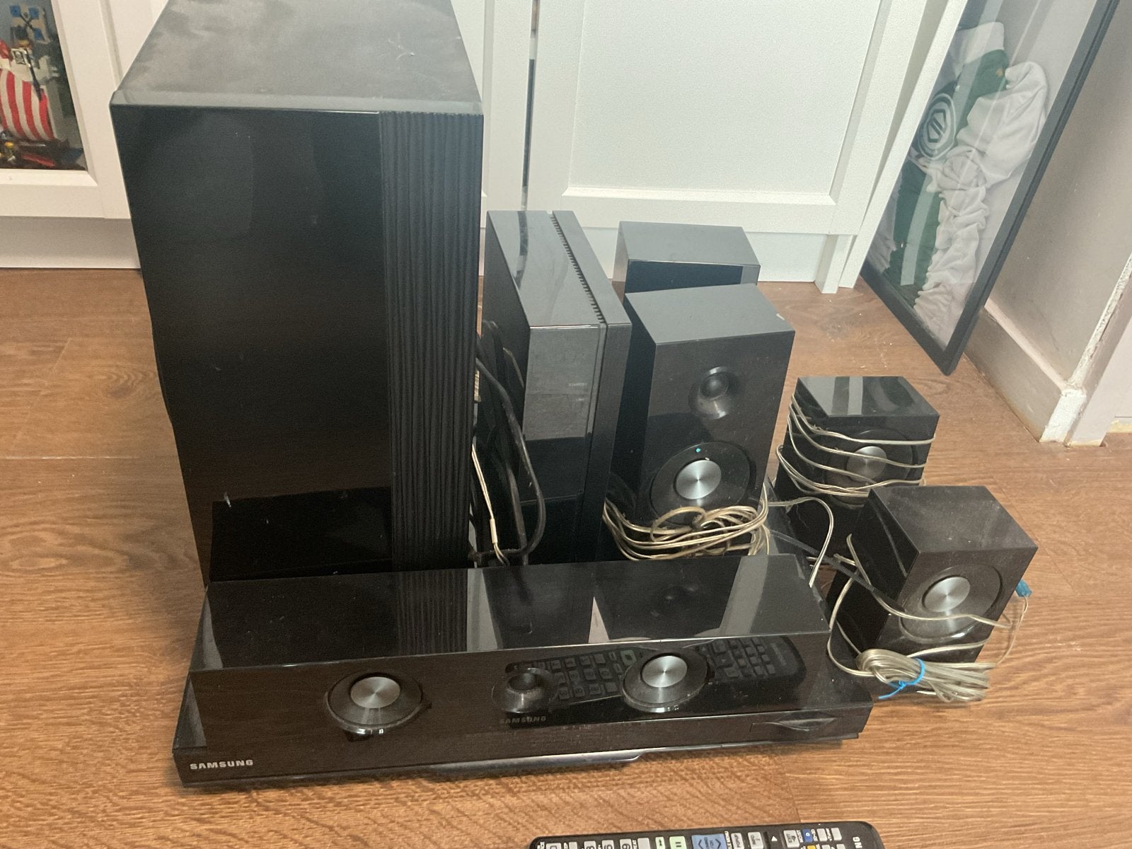 Samsung HTD5500 met Blu-ray speler en 5.1 geluid, Ophalen, Gebruikt, Blu-ray-speler, 70 watt of meer