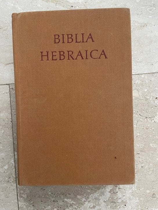 Biblia Hebraica - Rud. Kittel - Hebreeuwse Bijbel, Boeken, Ophalen of Verzenden, Gelezen, Jodendom