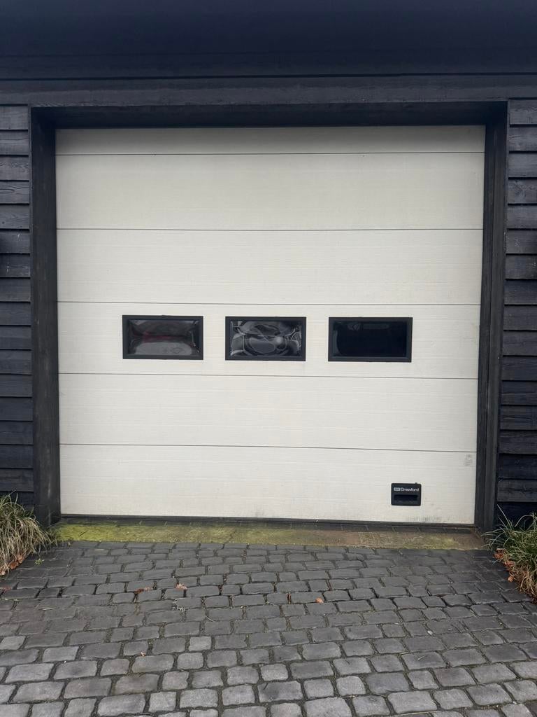 Overhead deur, Doe-het-zelf en Verbouw, Ophalen, Gebruikt, Garagedeur, Metaal