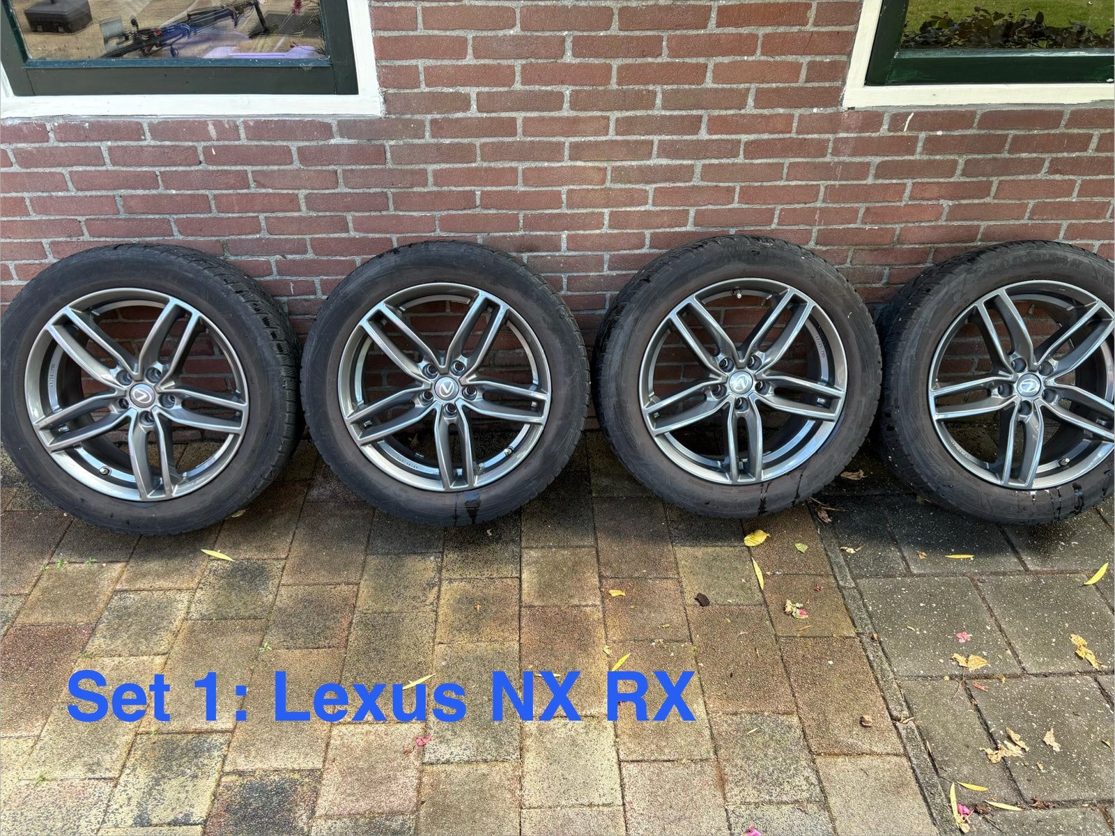 Wielsets Lexus NX, RX en Audi A3, A4 velgen met banden, Auto-onderdelen, Ophalen, 18 inch, Gebruikt, Banden en Velgen