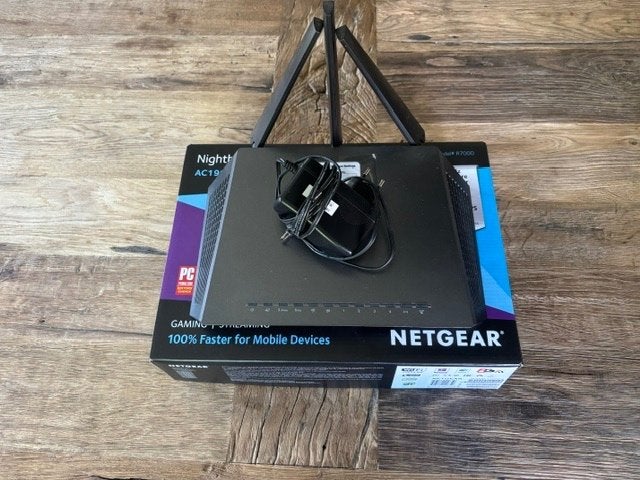 Netgear Nighthawk AC1900 Smart Wifi Router (model R7000), Ophalen of Verzenden, Gebruikt, Router, Netgear